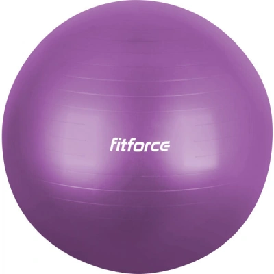 Fitforce GYM ANTI BURST 75 Gymnastický míč / Gymball, fialová, velikost