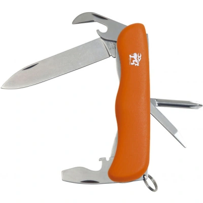 MIKOV PRAKTIK 115-NH-5/BK Kapesní nůž, oranžová, velikost