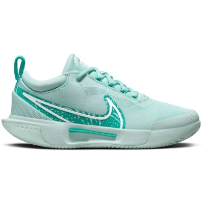 Nike COURT AIR ZOOM PRO CLAY W Dámská tenisová obuv, tyrkysová, velikost 37.5