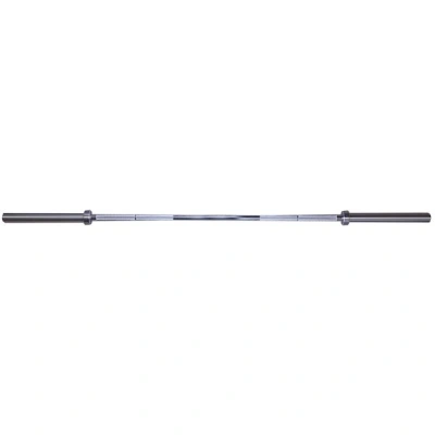 SVELTUS TRAINING BAR 220 CM x 50 MM Nakládací tyč, stříbrná, velikost