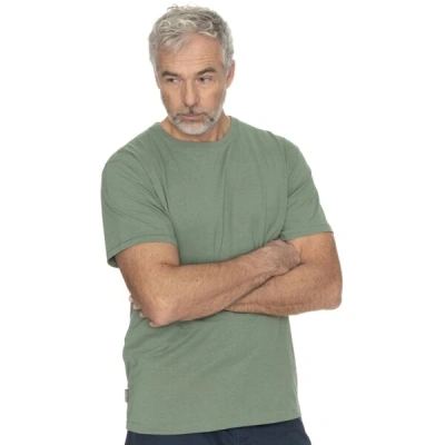 BUSHMAN AGAR Pánské tričko, světle zelená, velikost