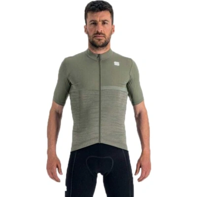 Sportful GIARA JERSEY Pánský cyklistický dres, khaki, velikost