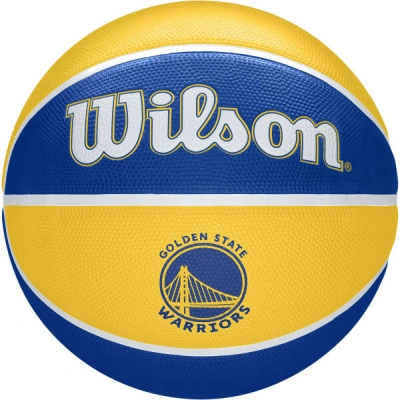 Wilson NBA TEAM TRIBUTE WARRIORS Basketbalový míč, modrá, velikost