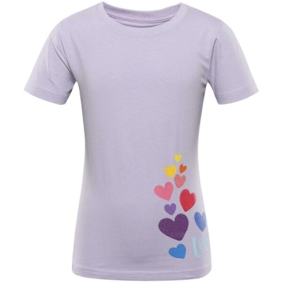NAX ZALDO Dětské triko, fialová, velikost