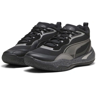 Puma PLAYMAKER PRO TROPHIES Pánská basketbalová obuv, černá, velikost 41