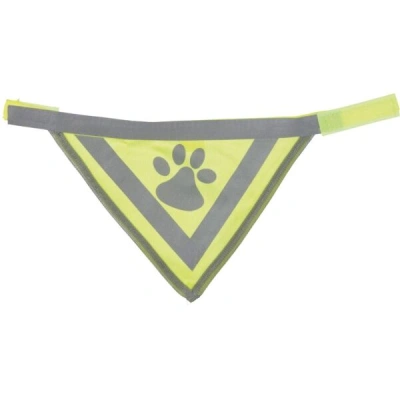 TRIXIE REFLECTIVE DOG SCARF XS-S Reflexní šátek pro psa, žlutá, velikost