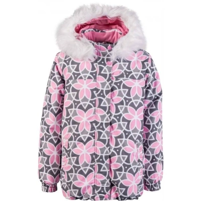 Lewro PAMILA Dívčí zimní bunda, růžová, velikost