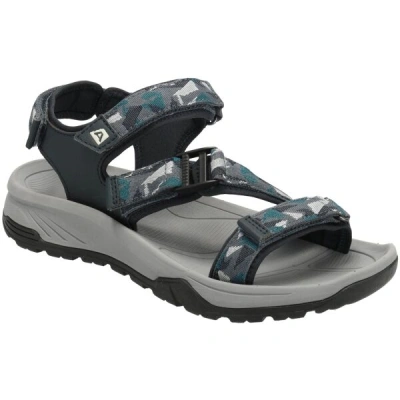 ALPINE PRO CARLUS Pánské letní sandály, šedá, velikost