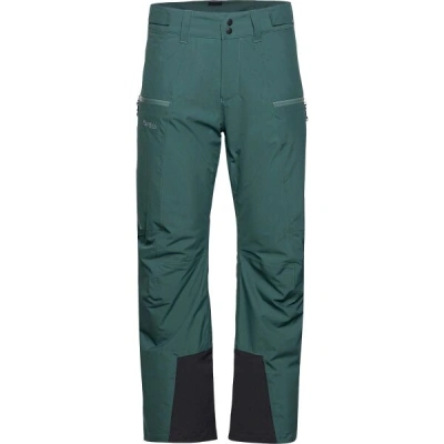 Bergans STRANDA INS PNT Pánské lyžařské kalhoty, tmavě zelená, velikost