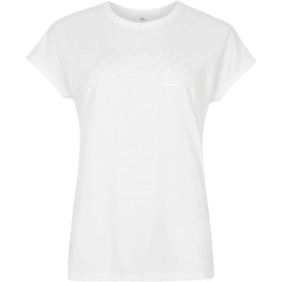O'Neill SCRIPT Dámské tričko, bílá, velikost