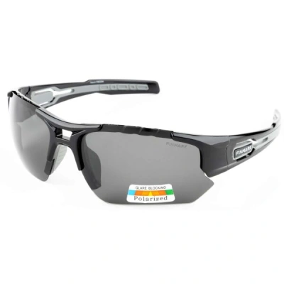 Finmark FNKX2304 Sportovní sluneční brýle s polarizačními čočkami, černá, velikost