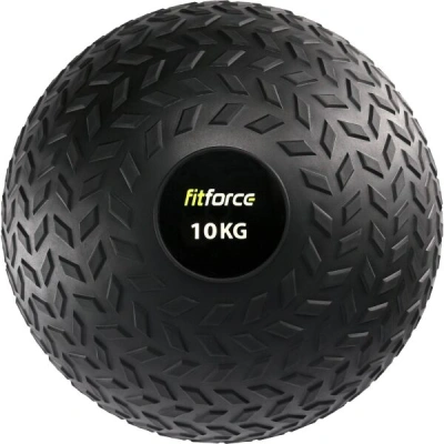 Fitforce SLAM BALL 10 KG Medicinbal, černá, velikost