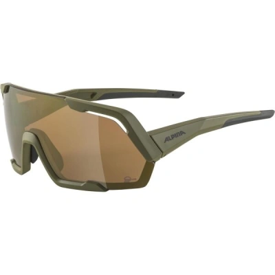 Alpina Sports ROCKET Q-LITE Sluneční brýle, tmavě zelená, velikost