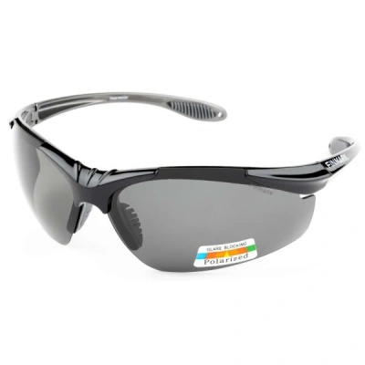 Finmark FNKX2305 Sportovní sluneční brýle s polarizačními čočkami, černá, velikost