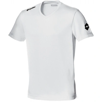 Lotto TEAM EVO SS JERSEY Pánský fotbalový dres, bílá, velikost