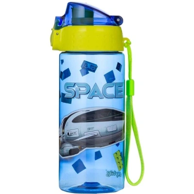 Oxybag SPACE 500 ML Dětská plastová láhev na pití, tmavě modrá, velikost