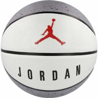 Nike JORDAN PLAYGROUND 2.0 8P DEFLATED Basketbalový míč, šedá, velikost