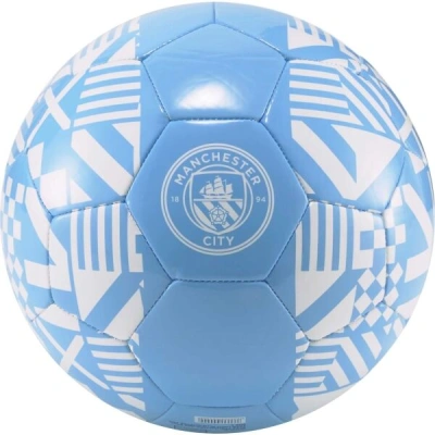 Puma MANCHESTER CITY FC FTBLCULTURE UBD BALL Fotbalový míč, světle modrá, velikost