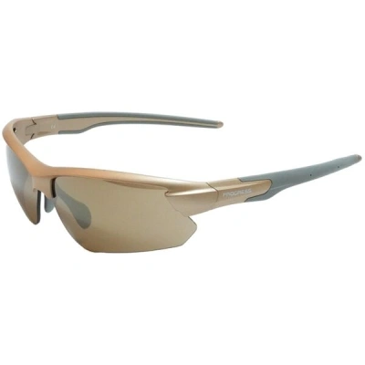 PROGRESS SAFARI Sportovní sluneční brýle, zlatá, velikost