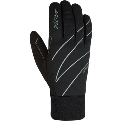 Ziener UNICA W Dámské běžkařské rukavice, černá, velikost
