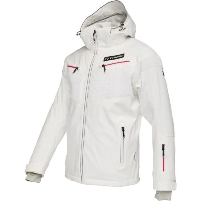 TRIMM TORENT Pánská lyžařská bunda, bílá, velikost
