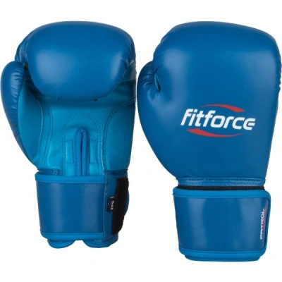 Fitforce PATROL JR Boxerské rukavice pro juniory, modrá, velikost