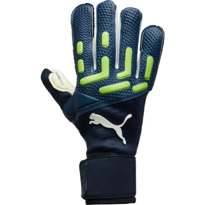 Puma FUTURE PRO HYBRID Pánské brankářské rukavice, tmavě modrá, velikost