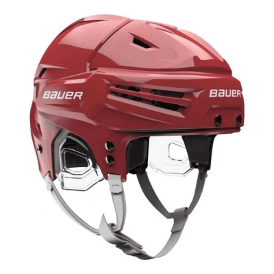Bauer RE-AKT 65 Hokejová helma, červená, velikost