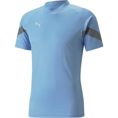 Puma TEAMFINAL TRAINING JERSEY TEE Pánské sportovní triko, světle modrá, velikost