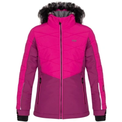 Loap OKUMA Dětská lyžařská bunda, růžová, velikost