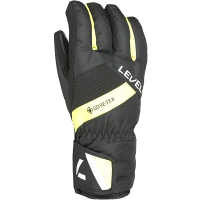 Level NEO JR Dětské lyžařské rukavice, černá, velikost