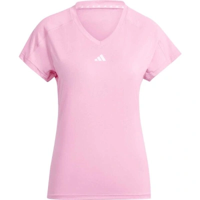 adidas TRAIN ESSENTIALS TEE Dámské tréninkové tričko, růžová, velikost