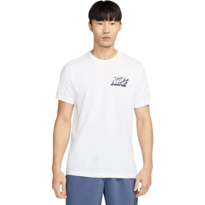 Nike DRI-FIT VINTAGE Pánské tričko, bílá, velikost