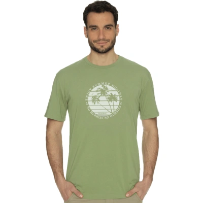 BUSHMAN JOURNEY Pánské tričko, světle zelená, velikost