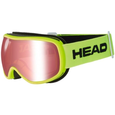 Head NINJA Dětské lyžařské brýle, žlutá, velikost