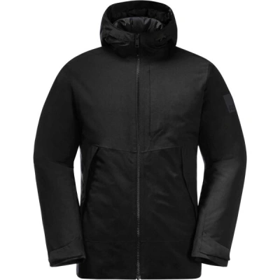 Jack Wolfskin TEMPELHOF M Pánská zimní bunda, černá, velikost