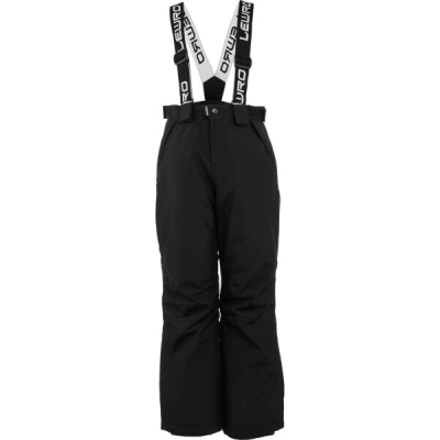 Lewro PAXTON Dětské zimní kalhoty, černá, velikost