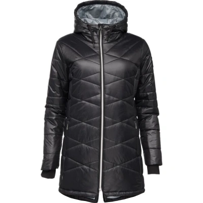 Swix MAYEN COAT W Zateplený volnočasový dámský kabát, černá, velikost