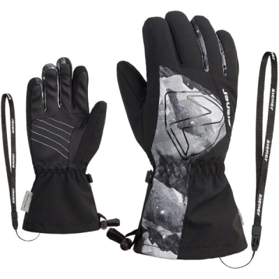 Ziener LAVAL AS&reg; AW JR Dětské lyžařské rukavice, černá, velikost