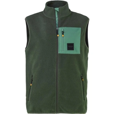 Bula BASECAMP Pánská fleecová vesta, zelená, velikost