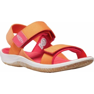 Keen ELLE BACKSTRAP YOUTH Dětské sandály, oranžová, velikost 34