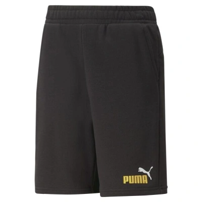 Puma ESSENTIALS+2 COL SHORTS Chlapecké šortky, černá, velikost