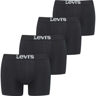 Levi's&reg; SOLID BASIC BRIEF 4P Pánské boxerky, černá, velikost