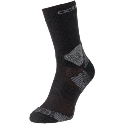 Odlo SOCKS CREW PRIMALOFT HIKE Ponožky, černá, velikost
