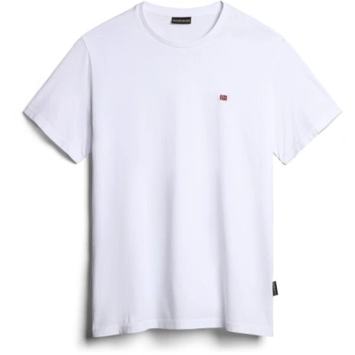 Napapijri SALIS Pánské tričko, bílá, velikost