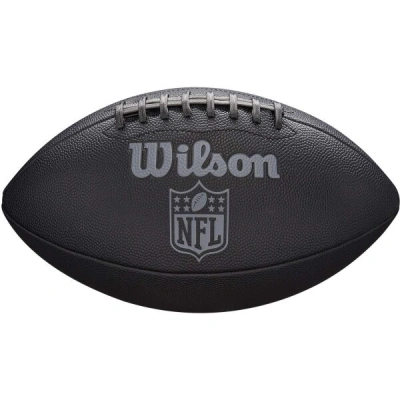 Wilson NFL JET BLACK JR Juniorský míč na americký fotbal, černá, velikost