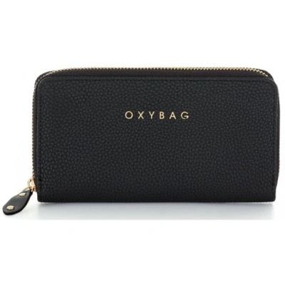Oxybag MONY L LEATHER Dámská peněženka, černá, velikost