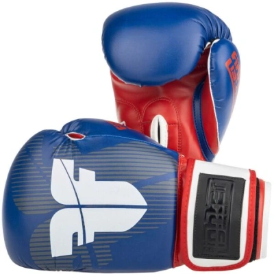 Fighter SPEED 14 OZ Boxerské rukavice, modrá, velikost