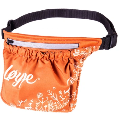 L&oslash;ype PET TRAINER TREAT BAG Uzavíratelný pamlskovnk, oranžová, velikost