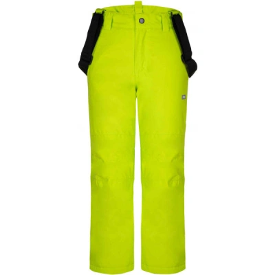 Loap FUXI Dětské lyžařské kalhoty, zelená, velikost